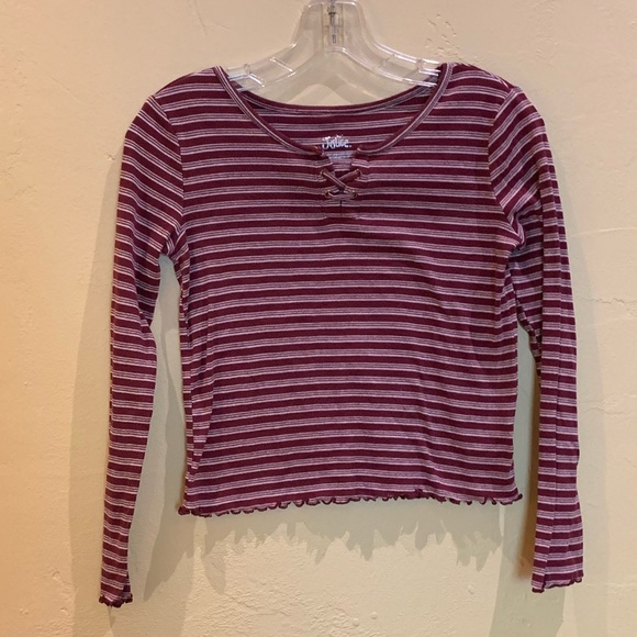 Justice Other - Justice girls long sleeve cotton top.